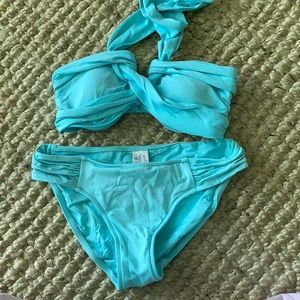 Seafolly convertible top bikini size 10, US 6